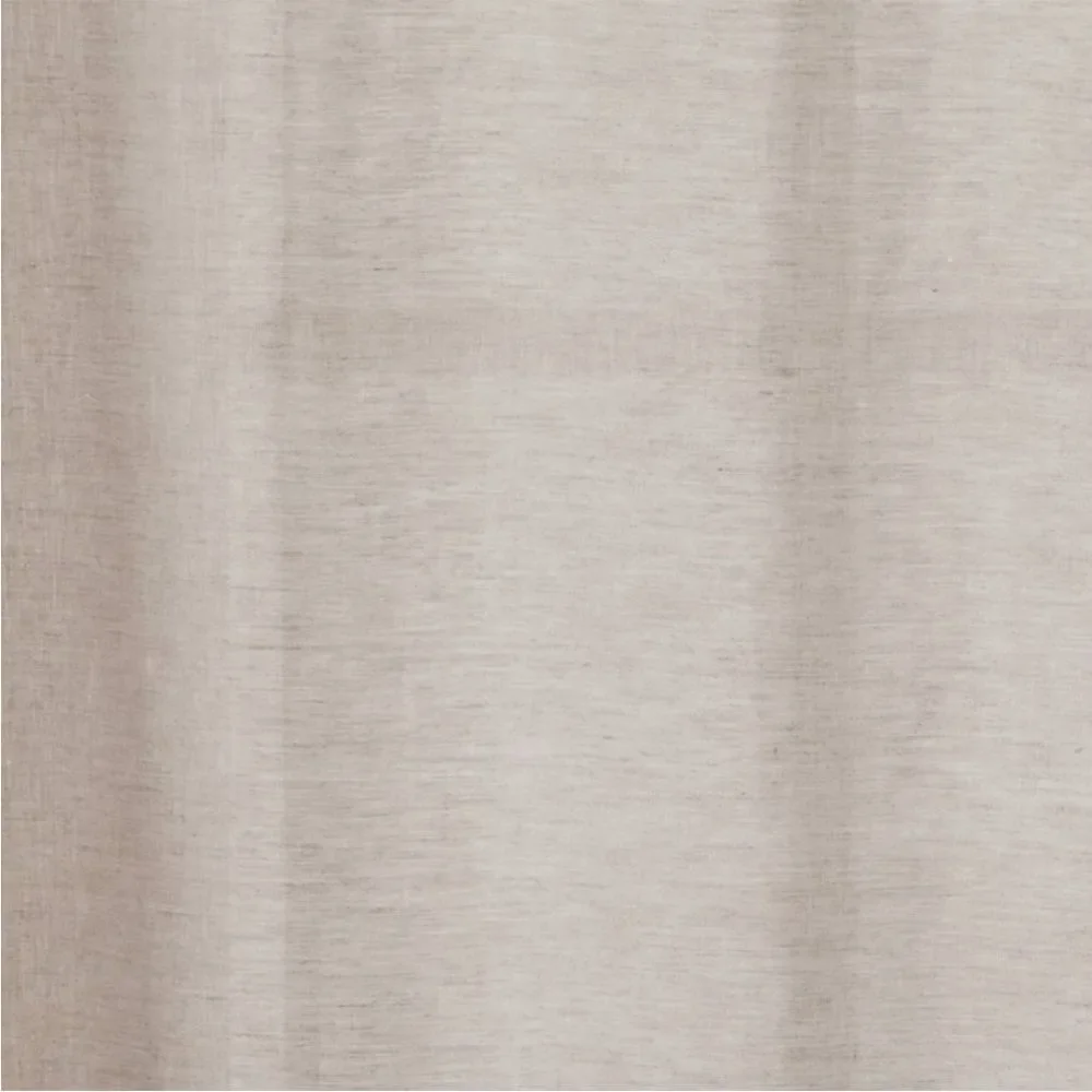 2!!!! THRESHOLD NWT linen light filtering curtain -natural -95”